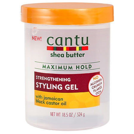 Cantu Shea Butter Styling Gel Jamaican Black Castor Oil 18.5oz