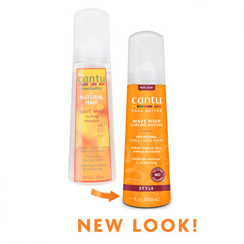 Cantu Shea Butter Natural Wave Whip Curling Mousse 8.4oz