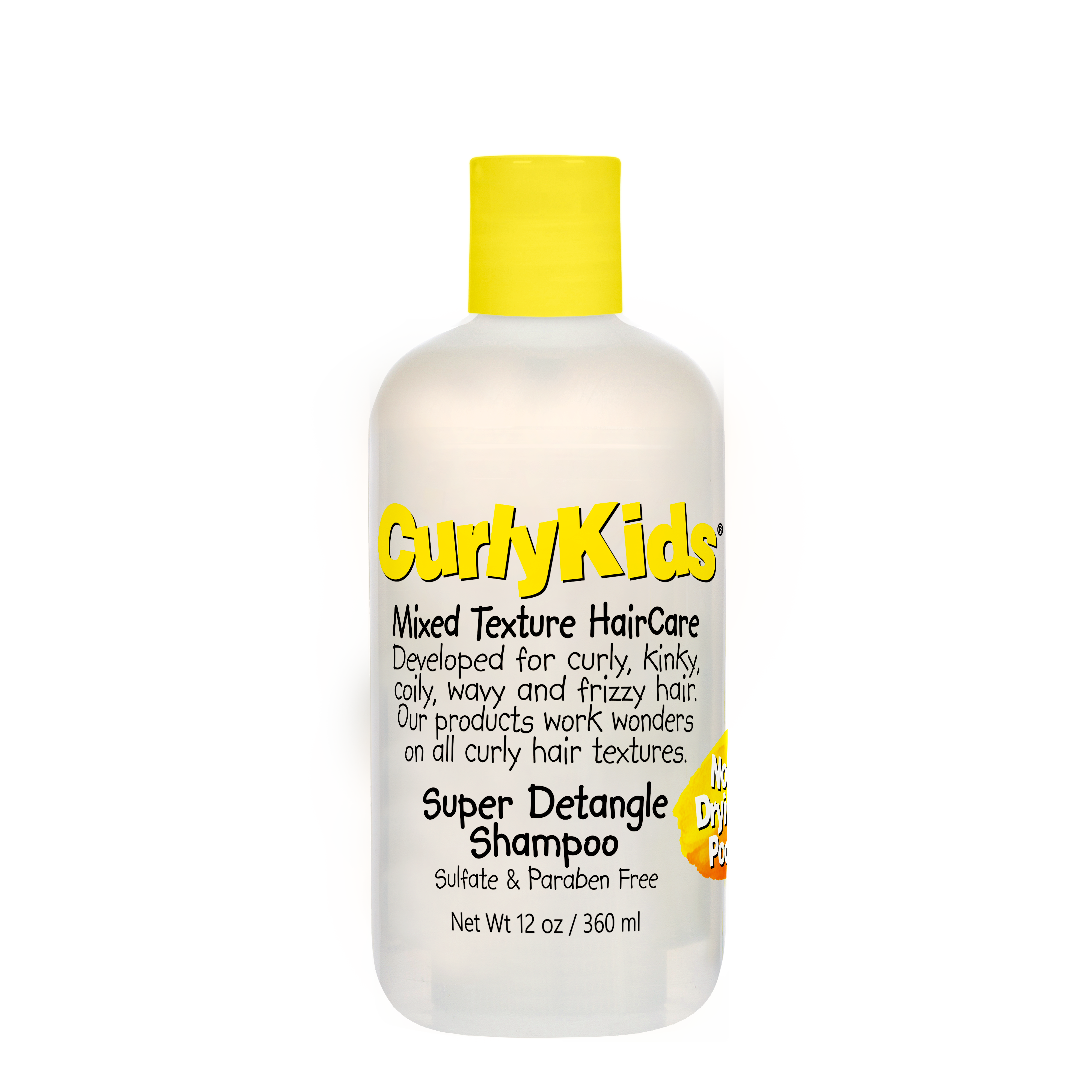 CurlyKids Super Detangle Shampoo 12oz