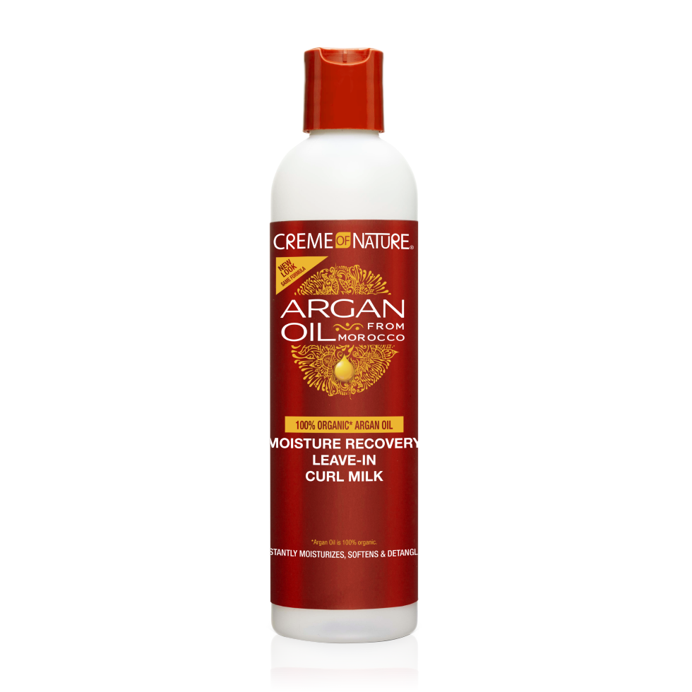 Creme of Nature Argan Oil Moisture Recovery Leave-In Curl Milk 8oz