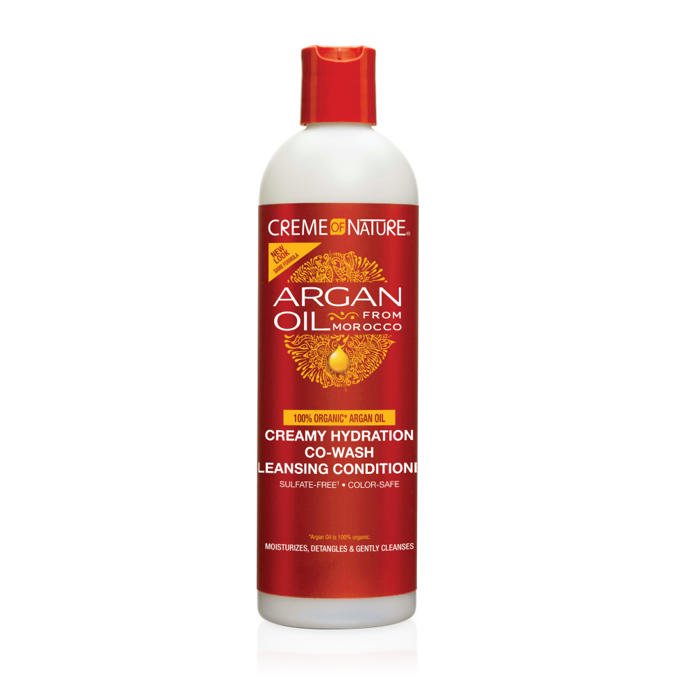 Creme of Nature Argan Oil Creamy Hydration Co-Wash Cleansing Conditioner 12oz