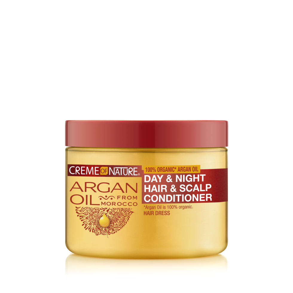 Creme of Nature Argan Oil Day & Night Hair & Scalp Conditioner Hair Dress 4.76oz
