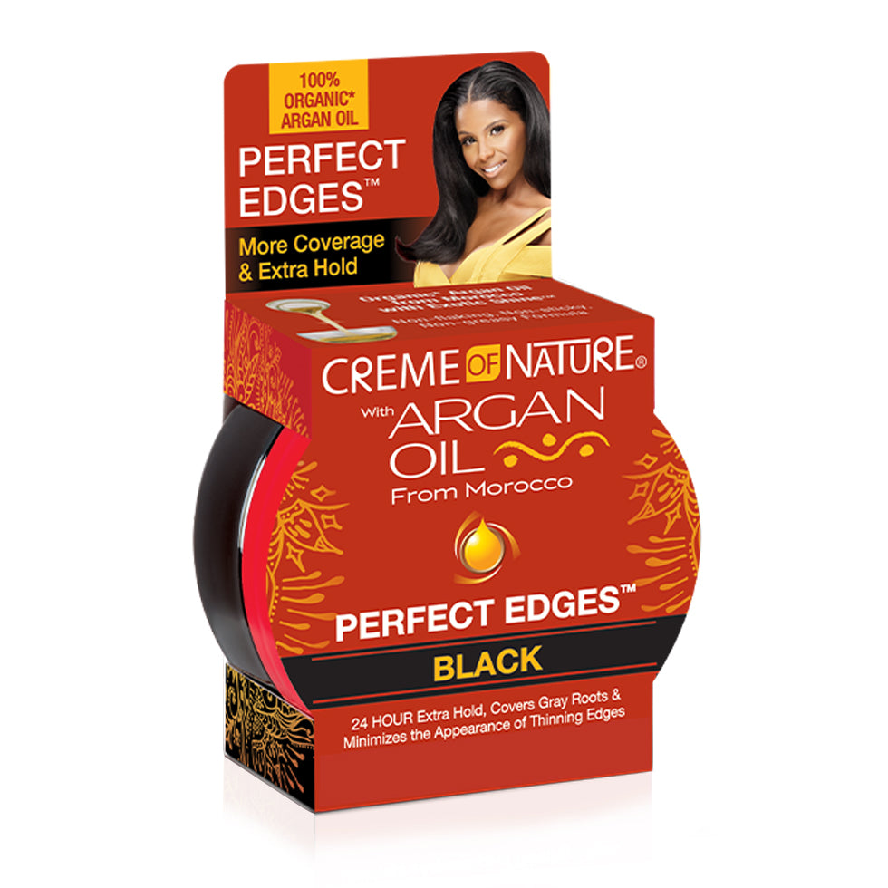Creme of Nature Argan Oil Perfect Edges Black Edge Control 2.25oz