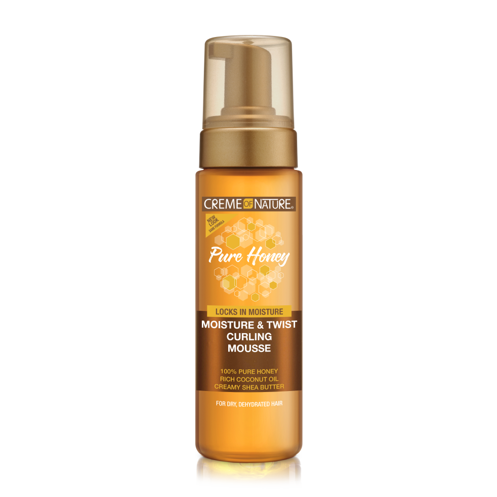 Creme of Nature Pure Honey Moisture & Twist Curling Mousse 7oz