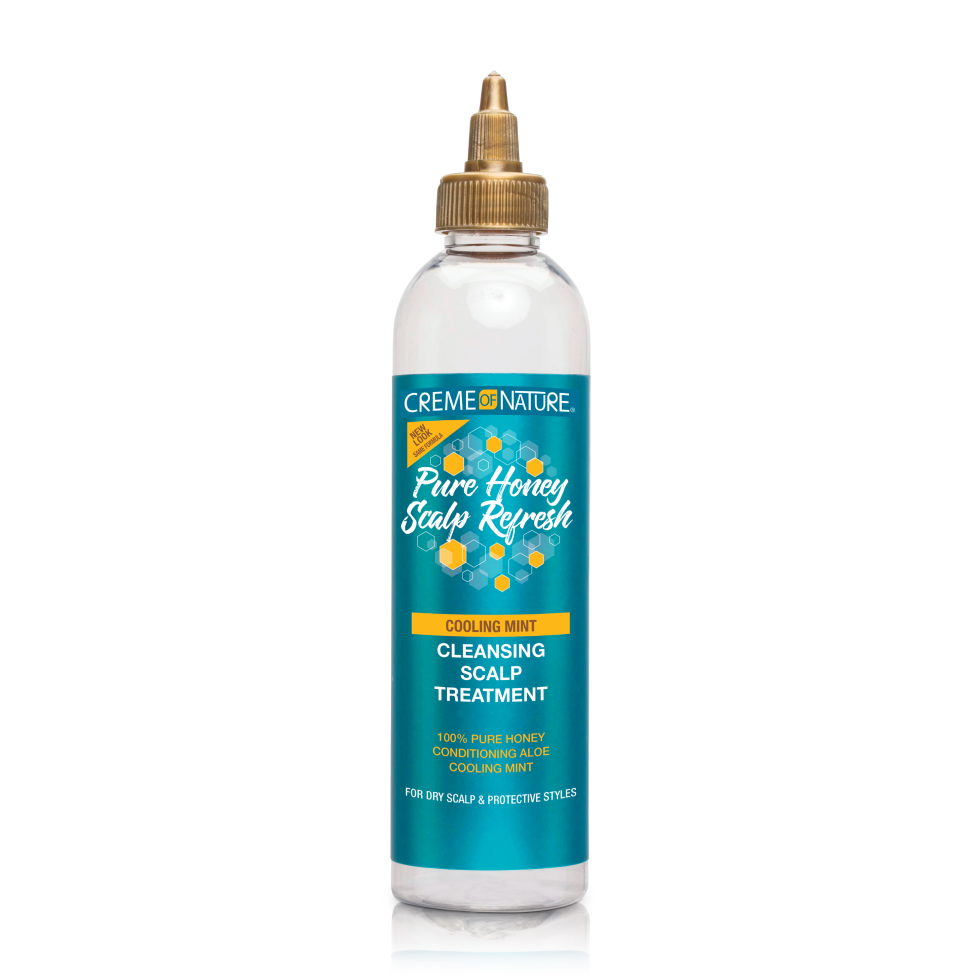 Creme of Nature Pure Honey Scalp Refresh Cleansing Scalp Treatment 8oz