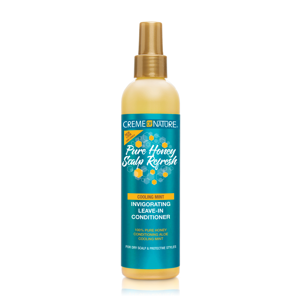 Creme of Nature Pure Honey Scalp Refresh Invigorating Leave-In Scalp Moisturizer 8oz