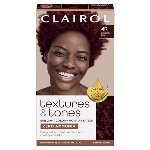 Clairol Textures & Tones 4R Crimson Red Kit