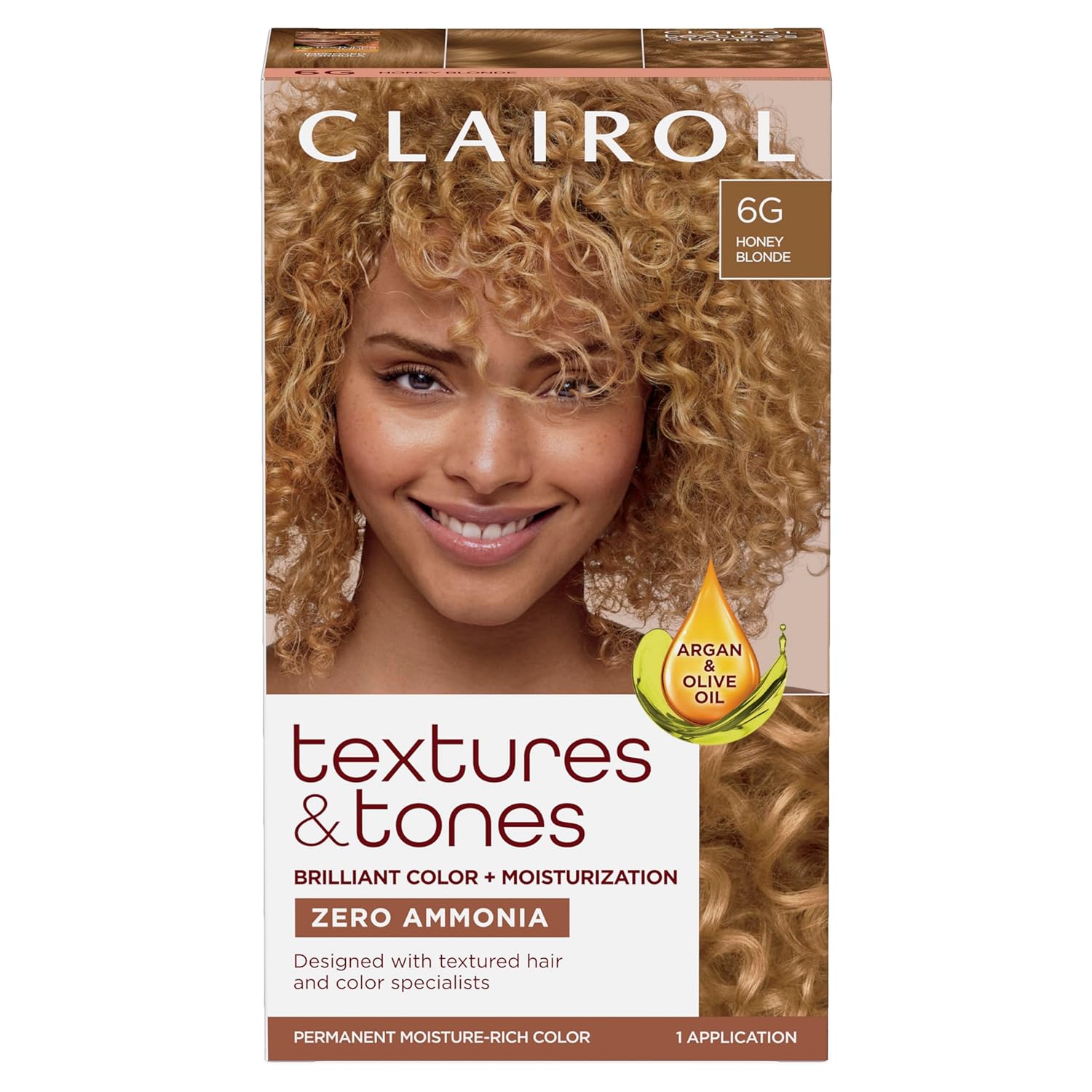 Clairol Textures & Tones 6G Honey Blonde Kit