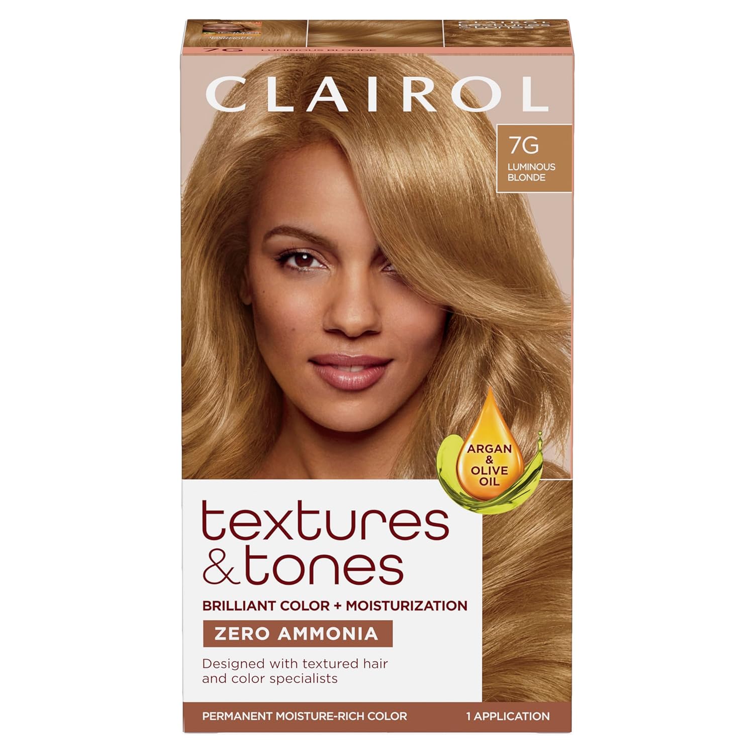 Clairol Textures & Tones 7G Luminous Blonde Kit