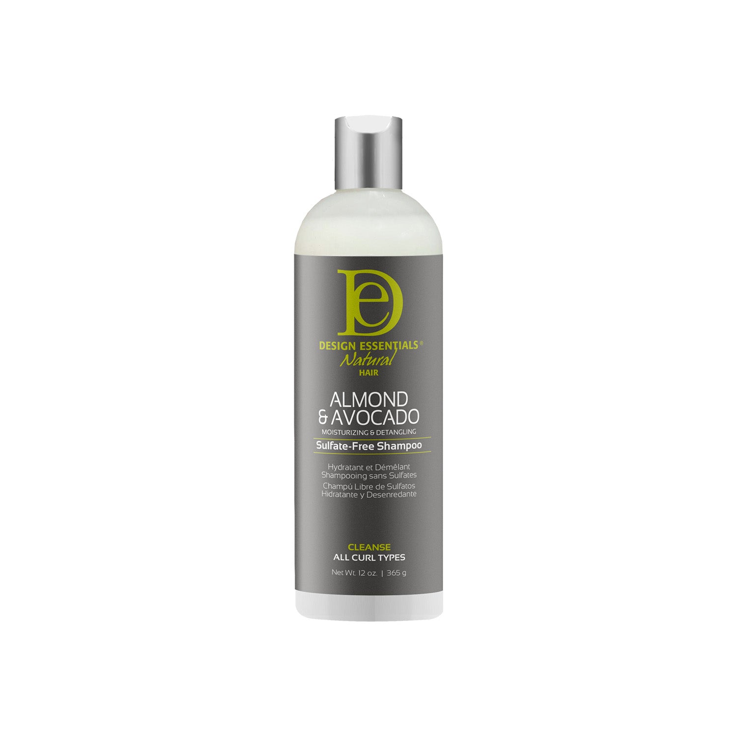 Design Essentials Almond & Avocado Sulfate-Free Shampoo 12oz