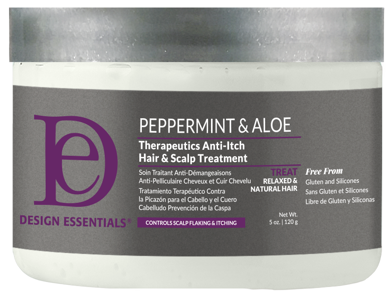 Design Essentials Peppermint & Aloe Anti-Itch Hair & Scalp Treatment 5oz