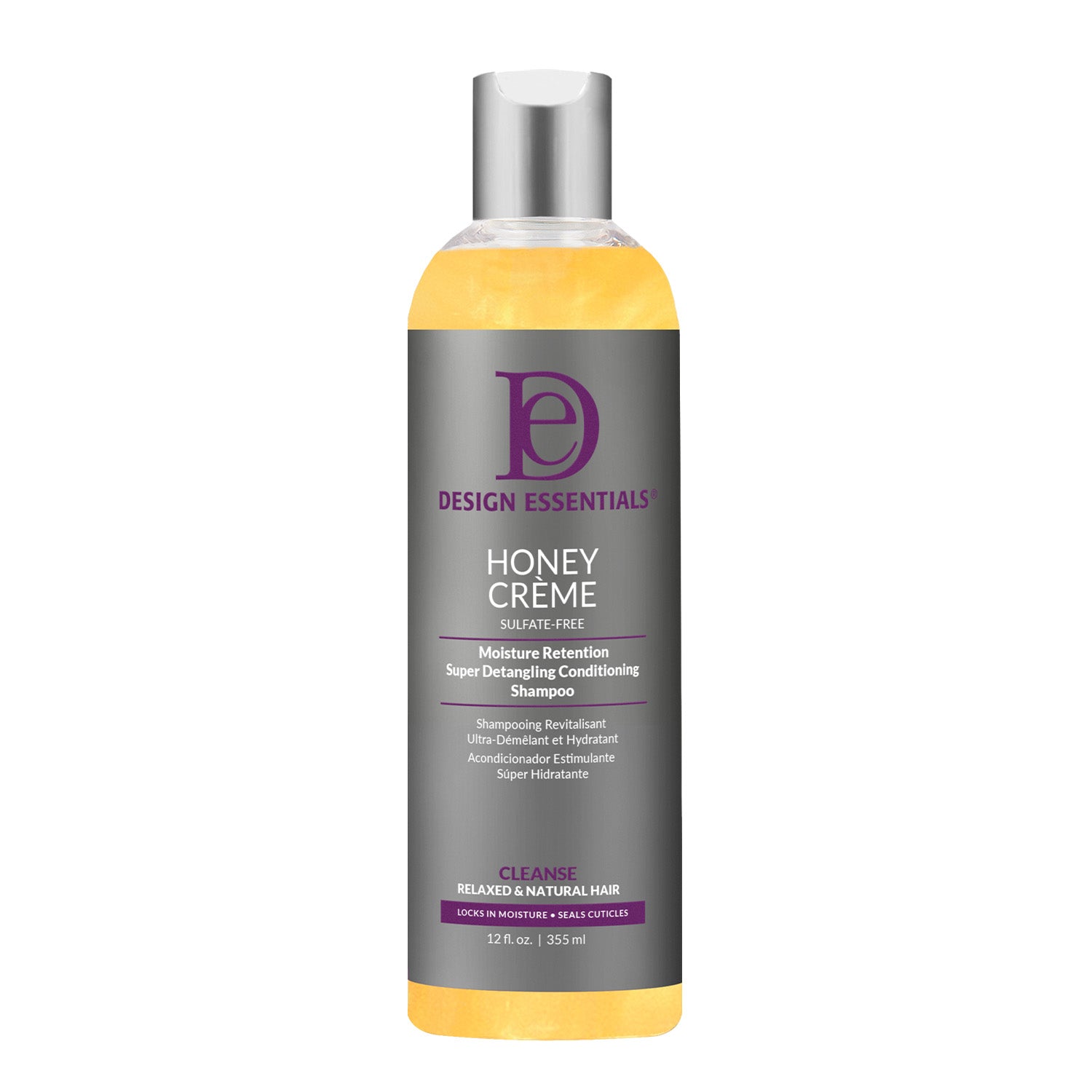 Design Essentials Honey Creme Moisture Retention Shampoo 12oz