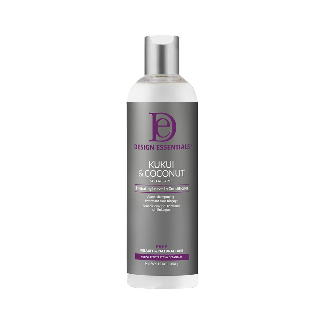 Design Essentials Kukui & Coconut Hydrating Leave-In Conditioner 12oz