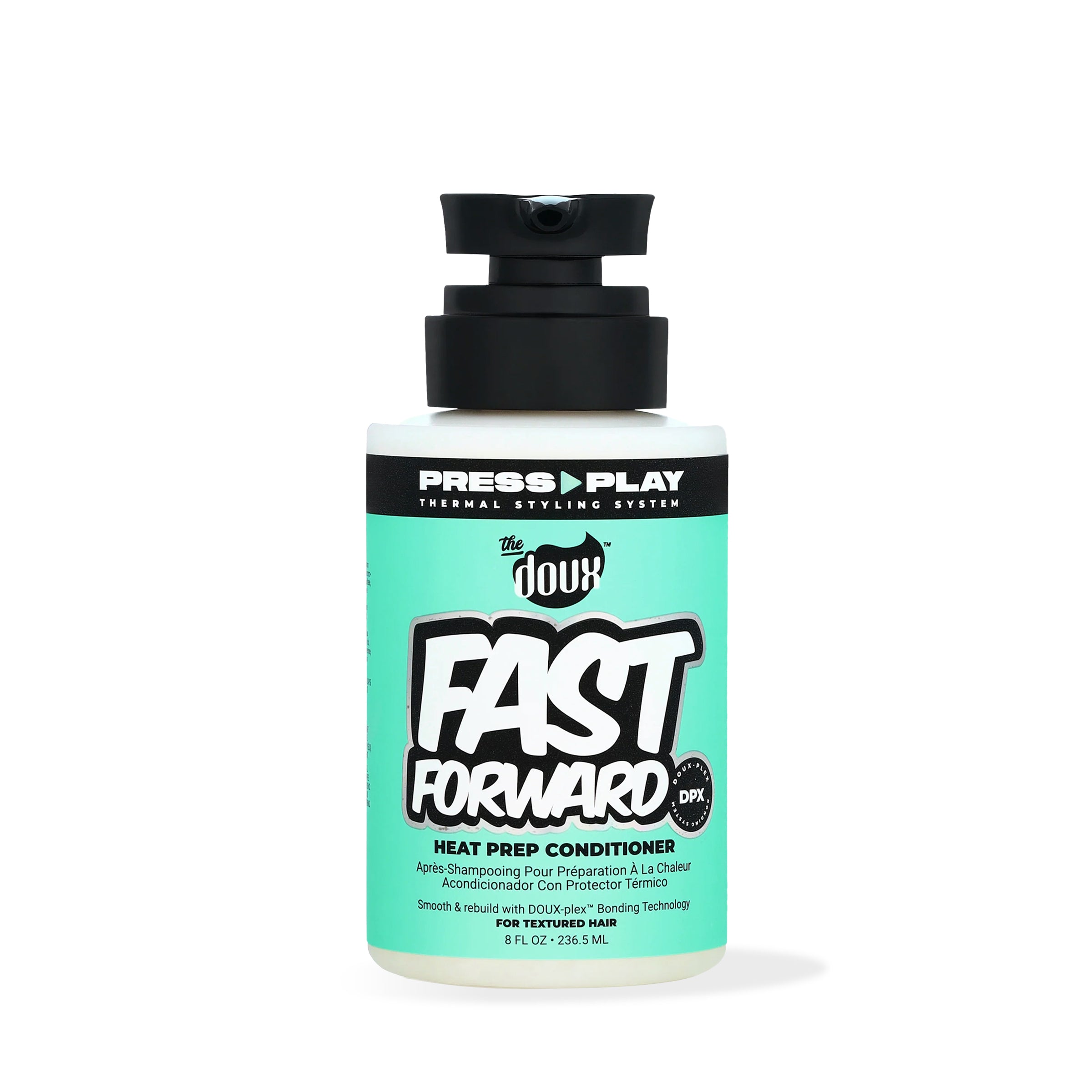 The Doux Press Play Fast Forward Heat Prep Conditioner 8oz
