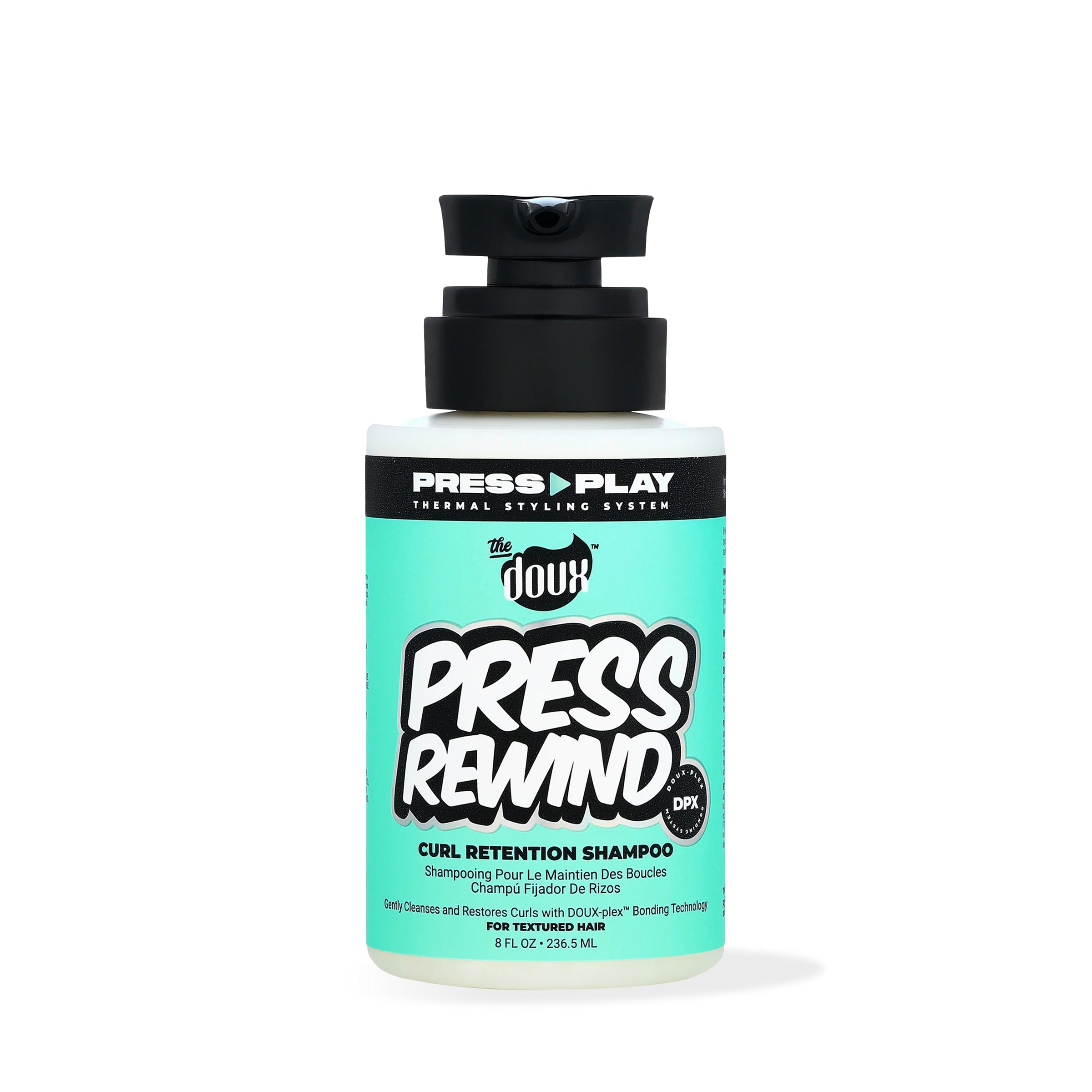 The Doux Press Play Press Rewind Curl Retention Shampoo 8oz