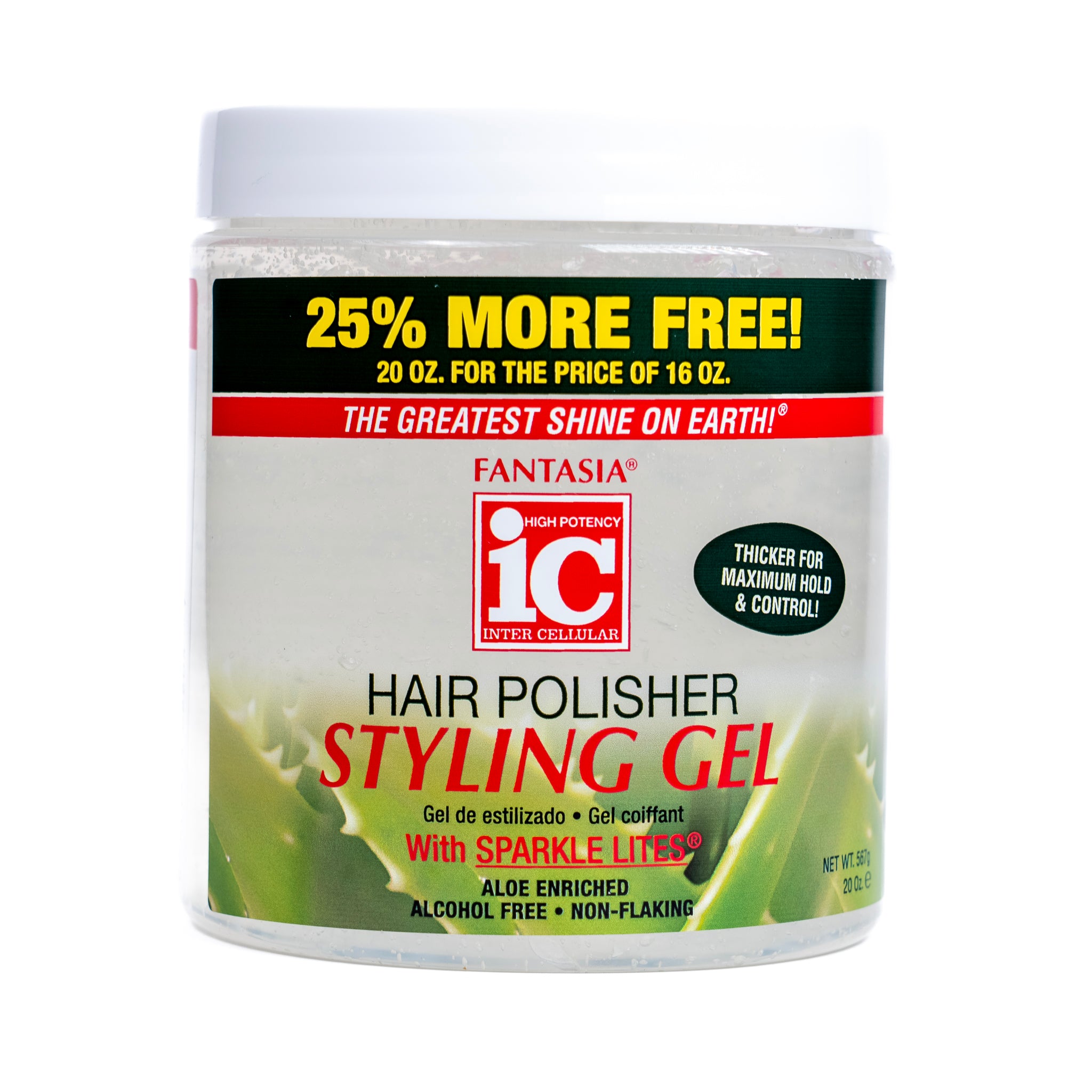 Fantasia IC Aloe Styling Gel 20oz