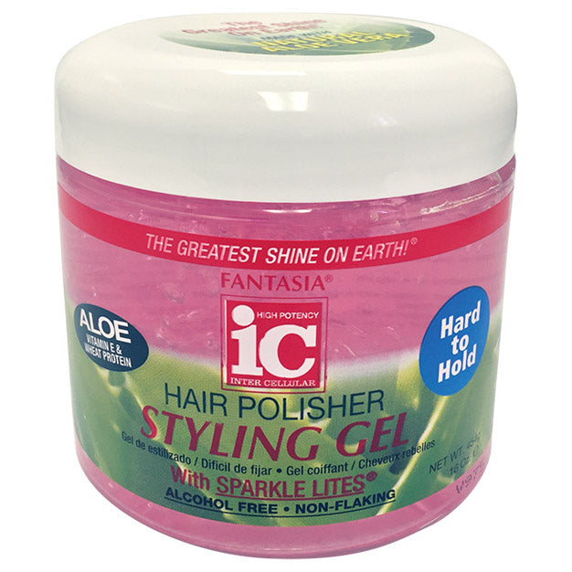 Fantasia IC Aloe Styling Gel Hard 16oz