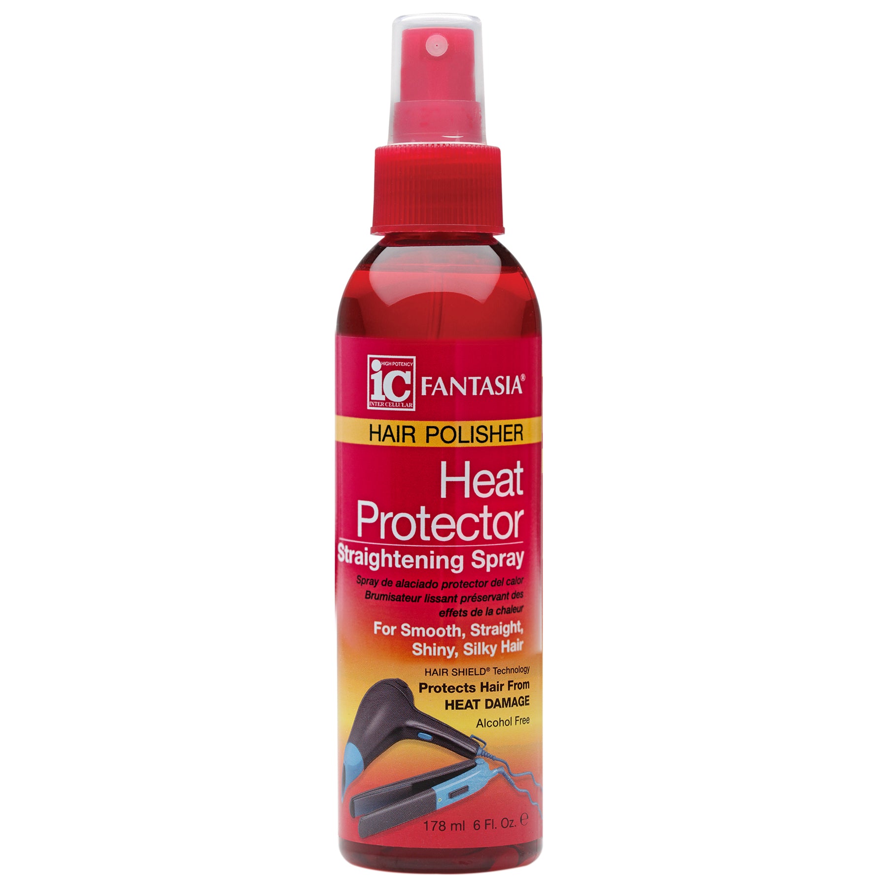 Fantasia IC Heat Protector Straight Spray 6oz