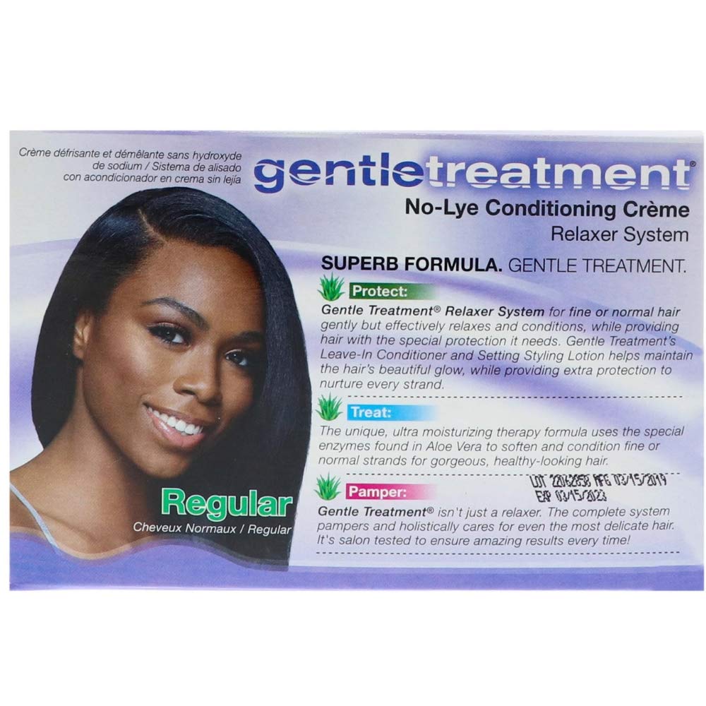 Gentle Treatment No-Lye Conditioning Creme Relaxer - Regular Kit