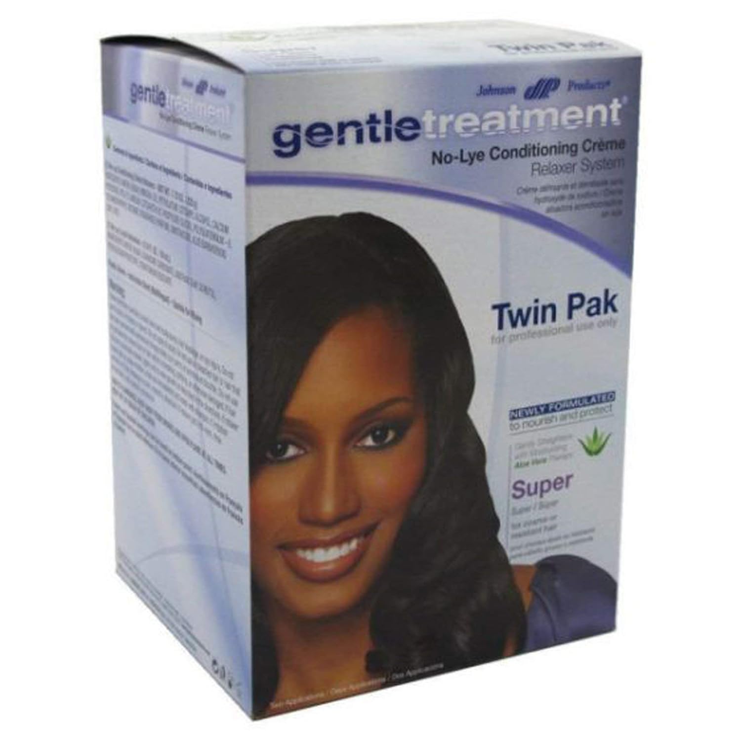 Gentle Treatment No-Lye Relaxer System Twin Pack - Super Kit (2 App)
