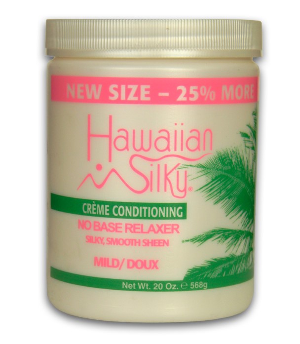Hawaiian Silky Creme Conditioning No-Base Relaxer - Mild 20oz