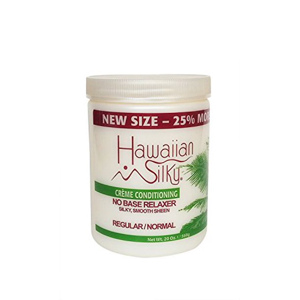 Hawaiian Silky Creme Conditioning No-Base Relaxer - Regular 20oz