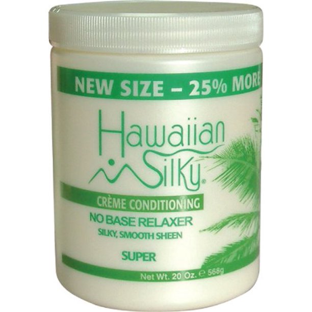 Hawaiian Silky Creme Conditioning No-Base Relaxer - Super 20oz