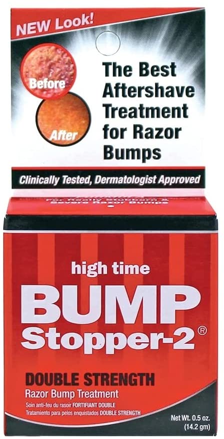 High Time Bump Stopper-2 Double Strength Razor Bump Treatment 0.5oz