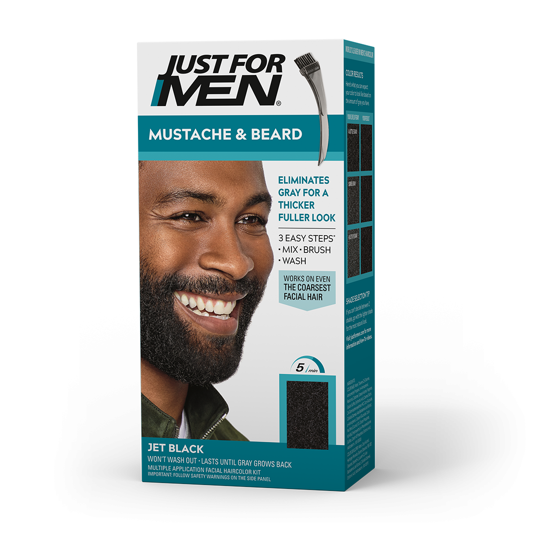 Just For Men Mustache & Beard M-60 Jet Black Kit