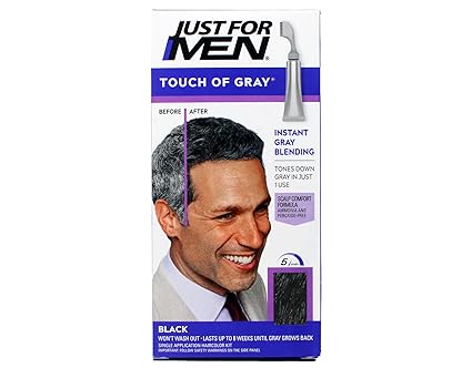 Just For Men Touch of Gray T-45 Dark Brown-Gray Kit