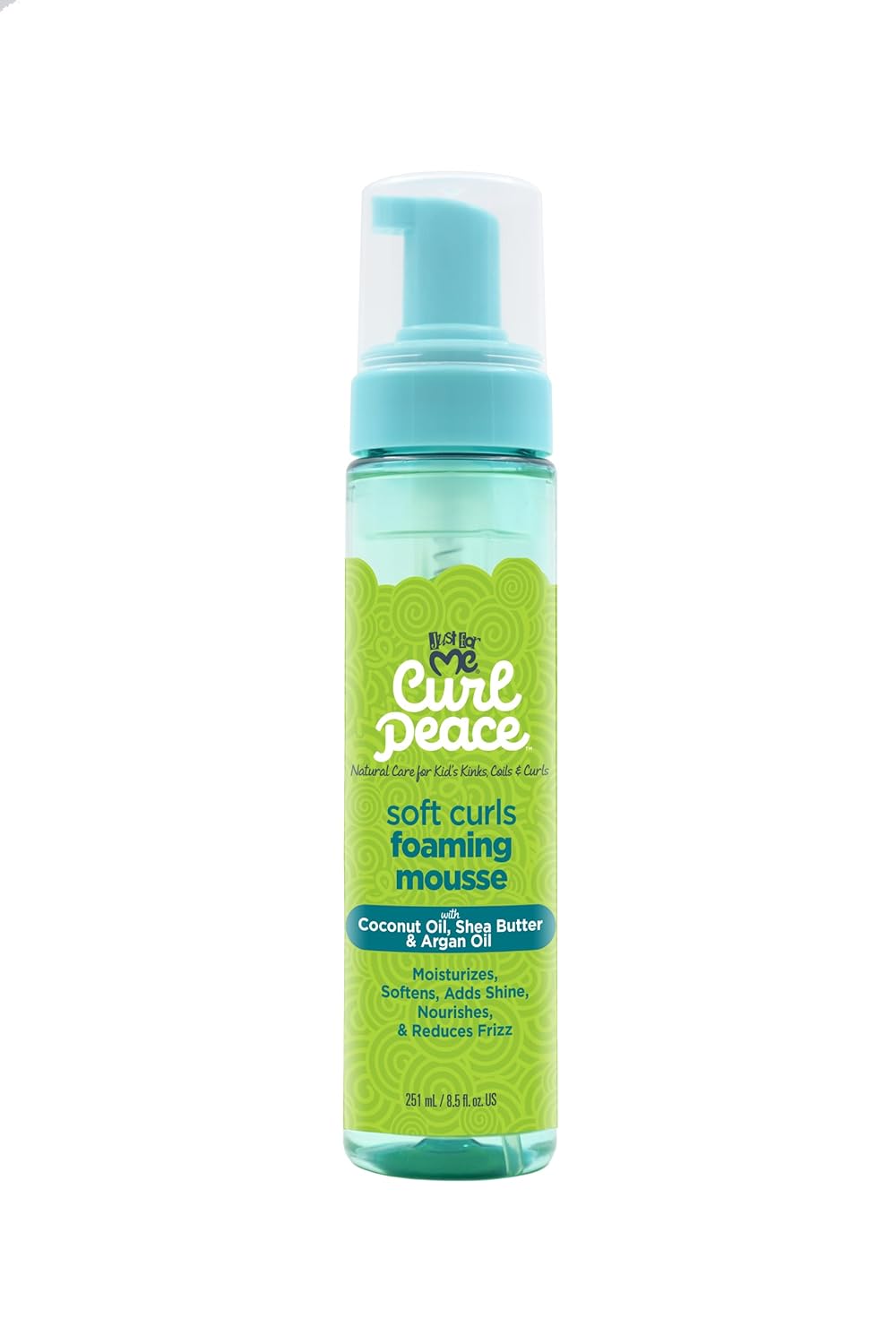 Just For Me Curl Peace Soft Curls Foaming Mousse 8.5oz