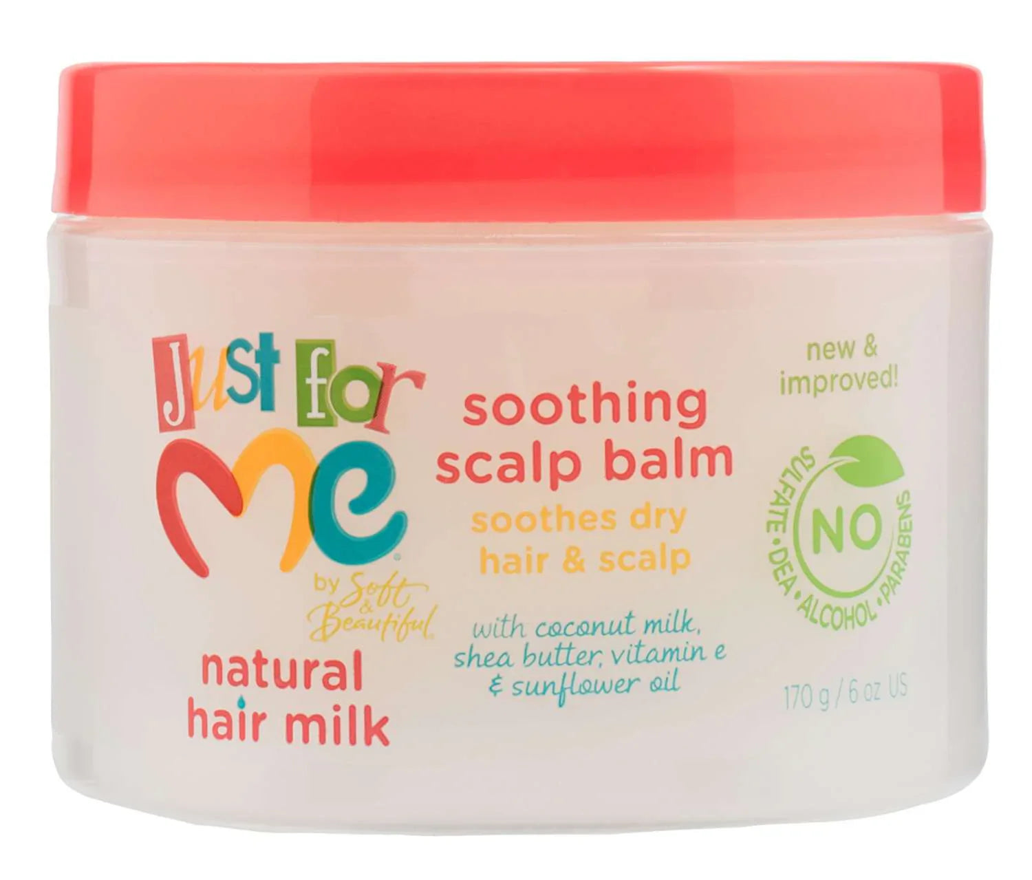 Just For Me Natural Hair Nutrition Soothing Scalp Balm 6oz
