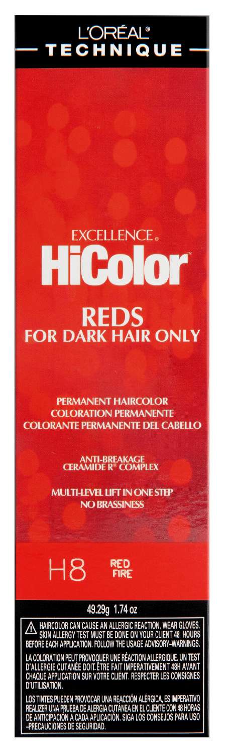 L'Oreal Excellence HiColor H8 Red Fire 1.74oz