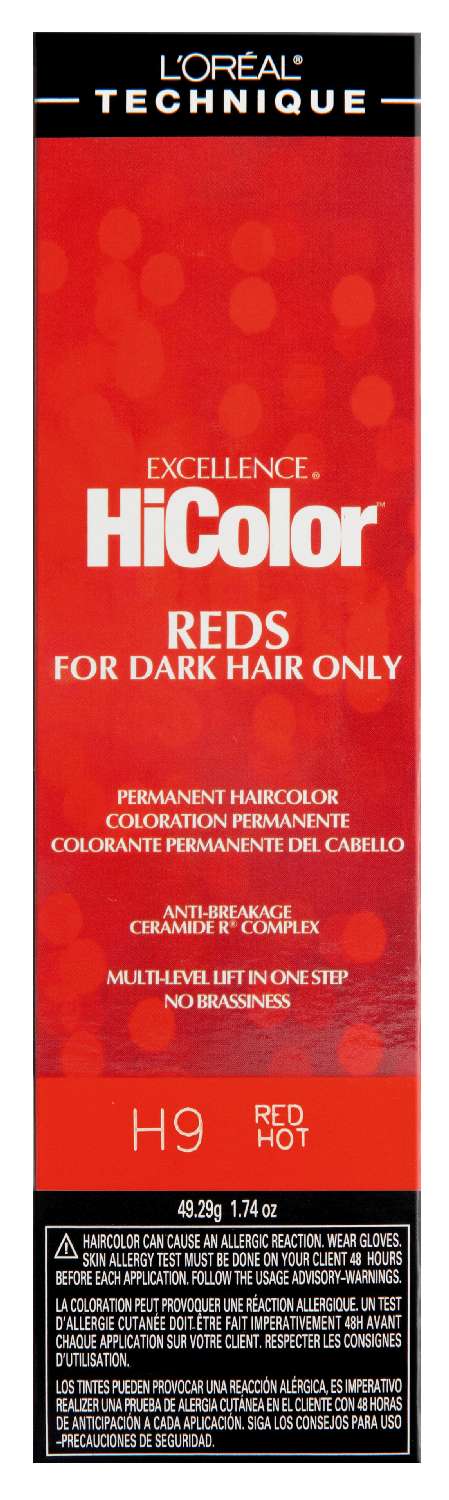 L'Oreal Excellence HiColor H9 Red Hot 1.74oz
