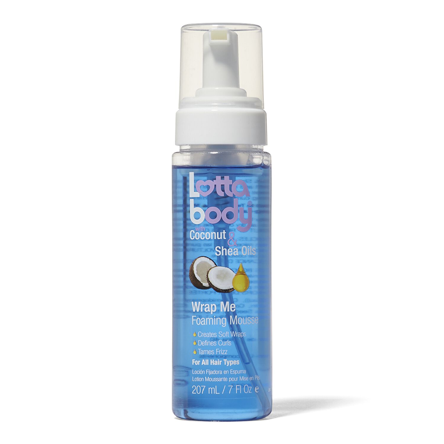 Lottabody Coconut & Shea Oils Wrap Me Foaming Mousse 7oz