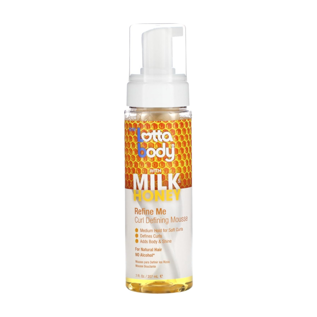 Lottabody Milk & Honey Refine Me Curl Defining Mousse 7oz