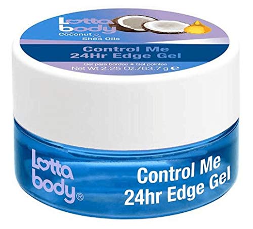 Lottabody Coconut & Shea Oils Control Me 24Hr Edge Gel 2.25oz