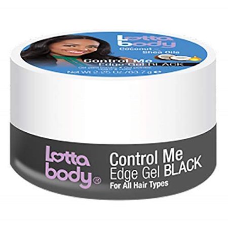 Lottabody Coconut & Shea Oils Control Me Edge Gel Black 2.25oz