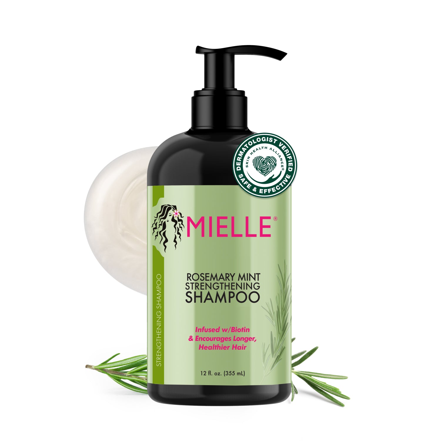 Mielle Rosemary Mint Strengthening Shampoo 12oz