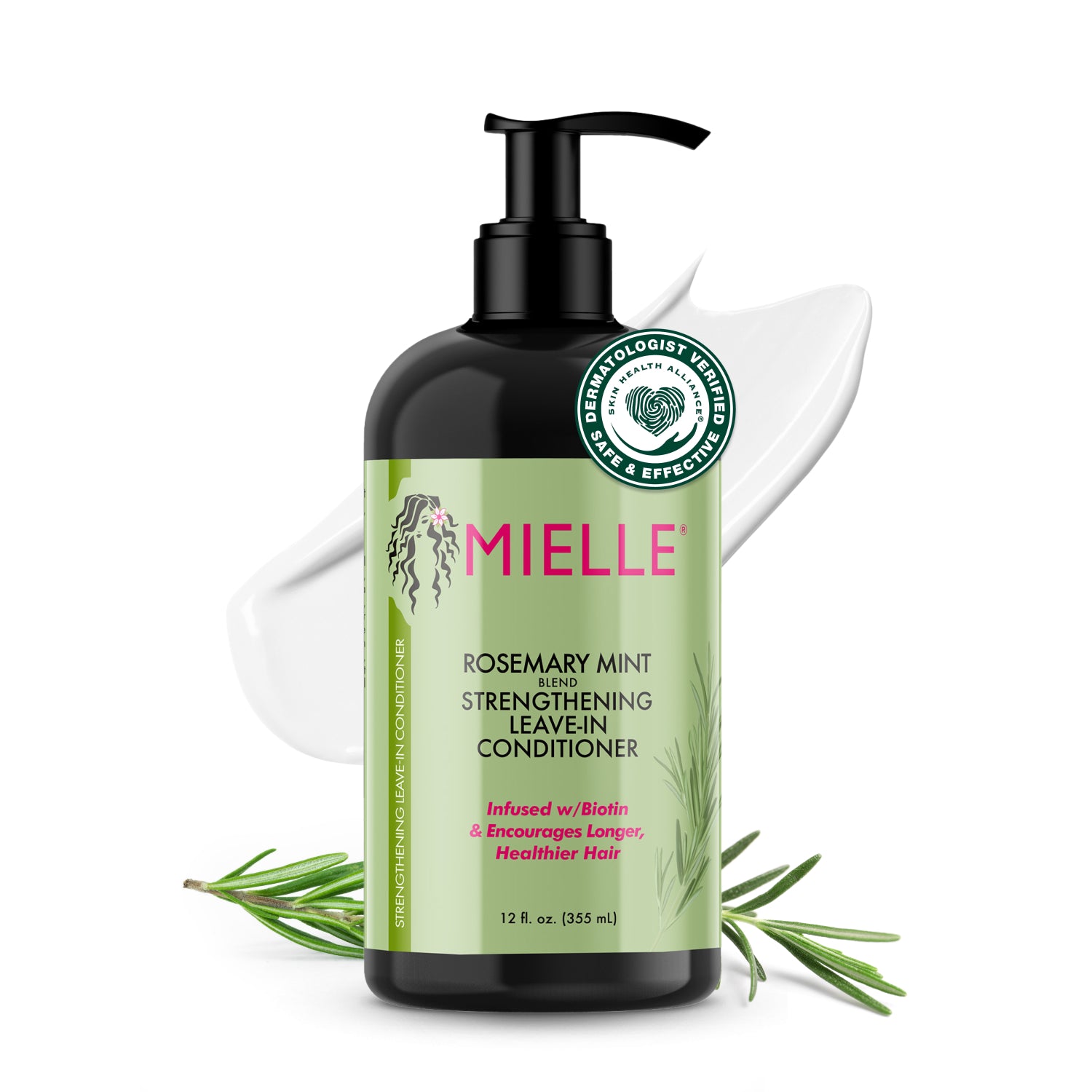 Mielle Rosemary Mint Strengthening Leave-In Conditioner 12oz