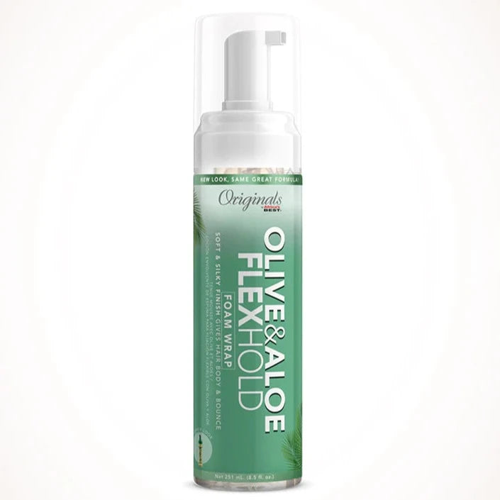 Africa's Best Organics Olive Oil Foam Wrap Lotion 8.5oz