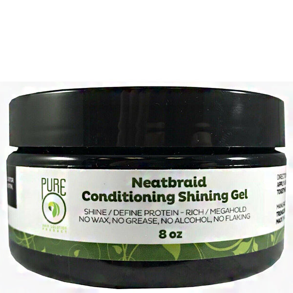 Pure O Natural Neatbraid Conditioning Shining Gel 8oz