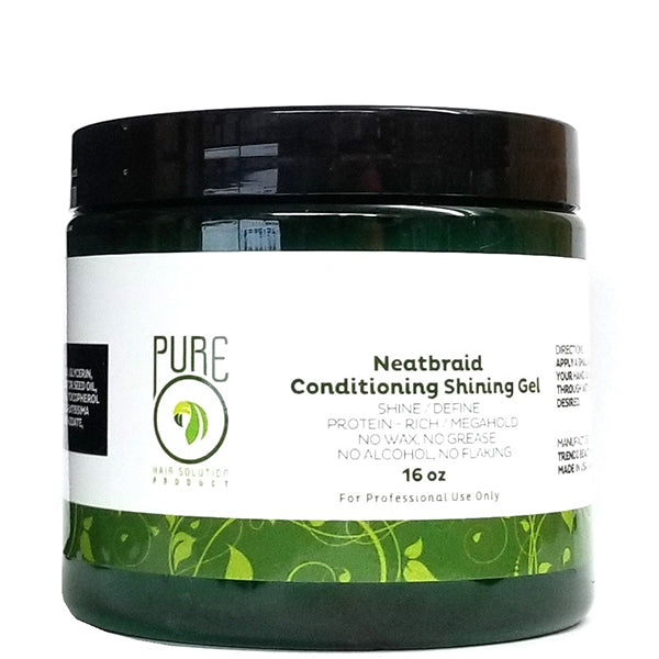 Pure O Natural Neatbraid Conditioning Shining Gel 16oz