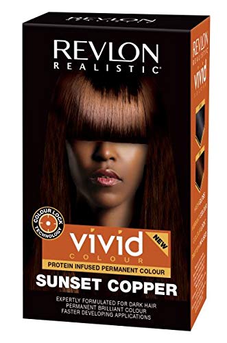 Revlon Realistic Vivid Hair Color Sunset Copper KIT