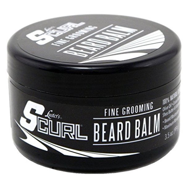 S-Curl Fine Grooming Beard Balm 3.5oz
