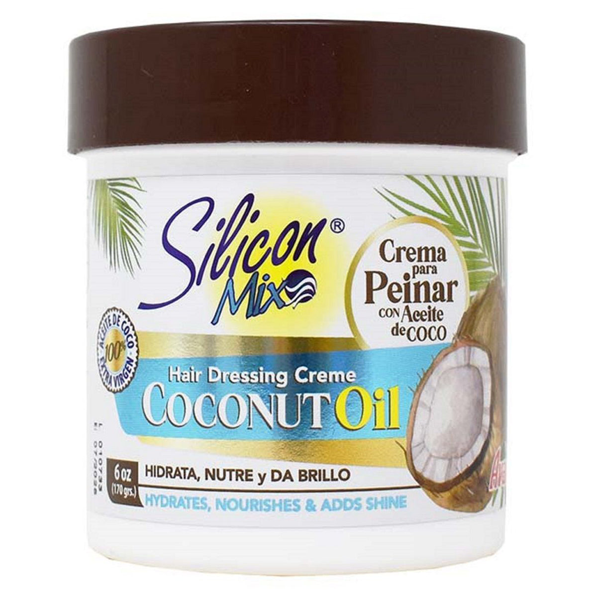 Silicon Mix Coconut Oil Hair Dressing Cream 6oz
