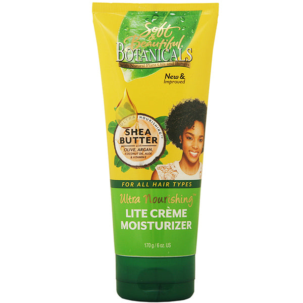 Soft & Beautiful Botanicals Moisturizer Lite Cream 6oz