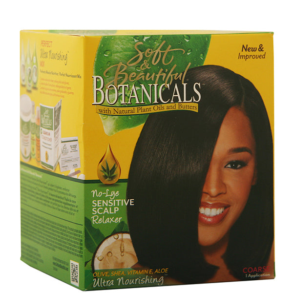 Soft & Beautiful Botanicals No-Lye Relaxer Coarse KIT-1app