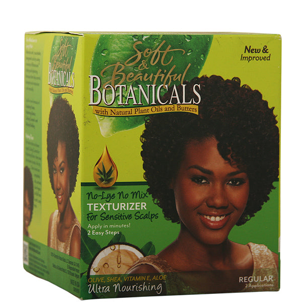 Soft & Beautiful Botanicals Texturizer Regular KIT-2app