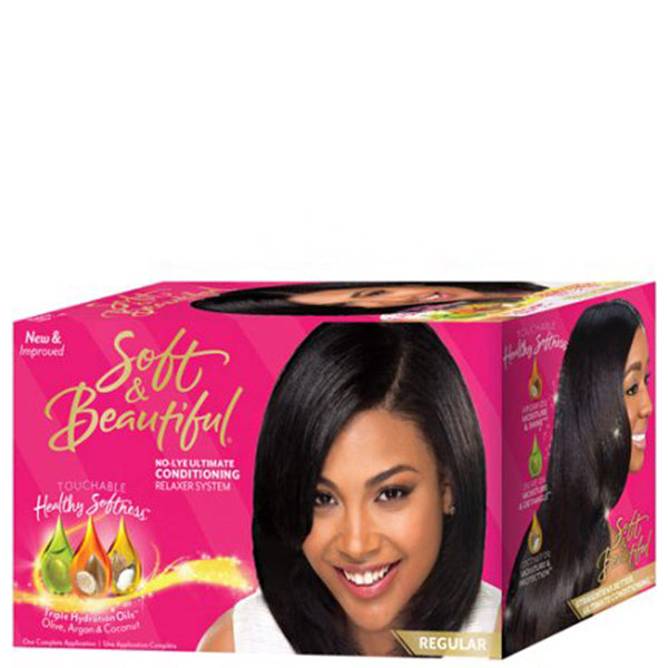 Soft & Beautiful No-Lye Relaxer Regular KIT